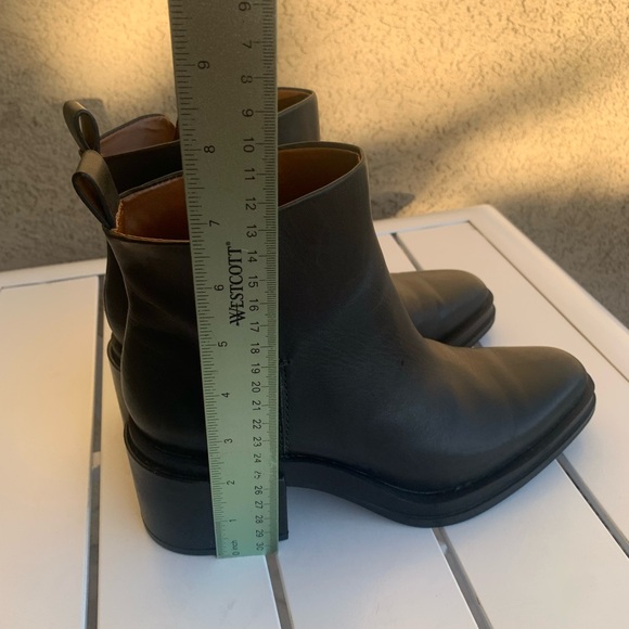 Franco Sarto dark green almost black leather boots size 6.5M - Picture 7 of 16